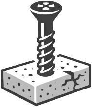 Betonschroeven