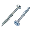 Spaanplaatschroeven 4,5x70 pozidrive verzinkt 200 stuks