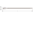 Speedboor 10mm 400mm lang Speedboor 10mm 400mm lang