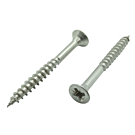 Spaanplaatschroeven RVS 4x40 pozidrive deeldraad 500 stuks