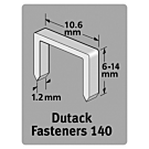 Nieten 140-10 verzinkt 10mm 1000 stuks