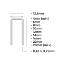 Union nieten A-10CN-L 10mm 7500 stuks