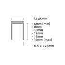 Union nieten D-10CN-J 10mm 6000 stuks