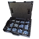 Bouten assortiment DIN 933 8.8 verzinkt 490 delig in L-boxx Bouten assortiment DIN 933 8.8 verzinkt 490 delig in L-boxx