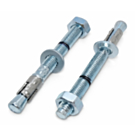 Doorsteekankers verzinkt 16x125 20 stuks Doorsteekankers verzinkt 16x125 20 stuks