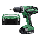 Hikoki Accu klop-boor-schroefmachine DV18DJL 18Volt 3.0Ah Hikoki Accu klop-boor-schroefmachine DV18DJL 18Volt 3.0Ah