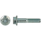 Flensbout DIN 6921 zonder kartels M6x30 verzinkt 100 stuks