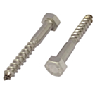 Houtdraadbouten 6x70 RVS A2 100st. Houtdraadbouten 6x70 RVS A2 100st.