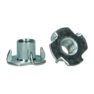 Inslagmoeren M5 verzinkt 200 stuks Inslagmoeren M5 verzinkt 200 stuks