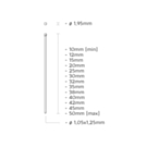 Union brads J-25CHHI afwerknagels 25mm 5000 stuks Goldlook Union brads J-25CHHI afwerknagels 25mm 5000 stuks Goldlook