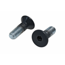 Metaalschroeven vlakkop DIN 7991 M5x16 RAL 7016 antraciet 1.000 stuks