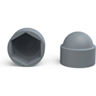 Moerkappen grijs M10 SW17 180 stuks Moerkappen grijs M10 SW17 180 stuks