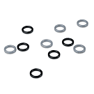 Paumelle ringen 12mm - 100 stuks