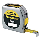 Rolbandmaat Stanley PowerLock met boveninkijk 5 meter