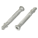 Cabri vlonderschroeven 5,5x45 bi-metaal A4 voor stalen onderconstructie 200 stuks Cabri vlonderschroeven 5,5x45 bi-metaal A4 voor stalen onderconstructie 200 stuks