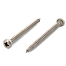 Spaanplaatschroeven 5x20 bolkop RVS A2 200 stuks Spaanplaatschroeven 5x20 bolkop RVS A2 200 stuks