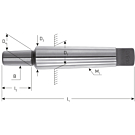 Rotec boorhouderstift MK1-B16 Rotec boorhouderstift MK1-B16