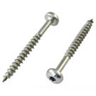 Spaanplaatschroeven bolkop RVS A2 torx 4x40 deeldraad - 200 stuks Spaanplaatschroeven bolkop RVS A2 torx 4x40 deeldraad - 200 stuks