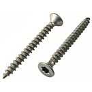 Spaanplaatschroeven RVS A2 torx 4x45 voldraad - 200 stuks Spaanplaatschroeven RVS A2 torx 4x45 voldraad - 200 stuks