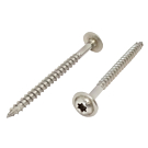 Tellerkopschroeven RVS A4 4x30 - 200 stuks Tellerkopschroeven RVS A4 4x30 - 200 stuks