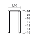 Union nieten V-08CN-S 8mm 12000 stuks