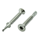 Vleugelteks schroeven RVS bi-metaal 5,5x50 torx 100 stuks