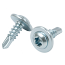 Zelfborende schroeven met flenskop torx 4,2x13 verzinkt 100 stuks Zelfborende schroeven met flenskop torx 4,2x13 verzinkt 100 stuks