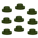 Afdekkapjes groen RAL 6007 voor zeskantschroeven 8mm - 50 stuks Afdekkapjes groen RAL 6007 voor zeskantschroeven 8mm - 50 stuks