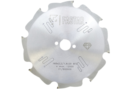 FASTAR HM diamant cirkelzaagblad 160x20x8 FZ DIA
