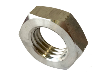 Moer DIN 439B links draad RVS A2 M30 10 stuks