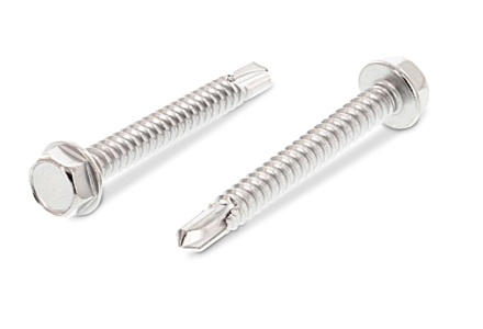 Zelfborende schroeven DIN 7504K RVS A2 5,5x90  200 stuks