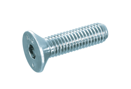 Inbusbouten verzonken kop DIN 7991 verzinkt M6x25 200 stuks