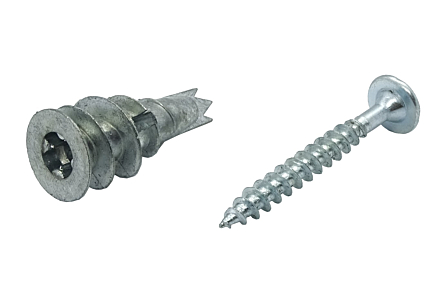 Sympafix gyps/metal gipsplaat pluggen / ankers 25mm 100 stuks