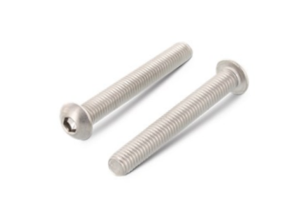 Inbusbouten laagbolkop ISO 7380 6x30 RVS A2 200 stuks