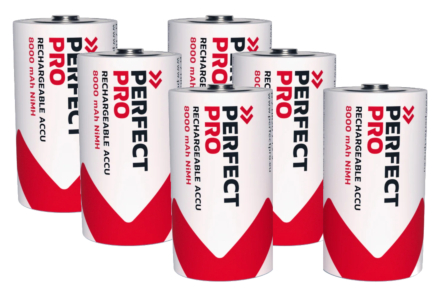 perfectpro d batterijen 6 stuks
