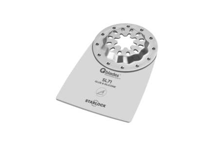 Qblades SL71 multitool Segmentmes Bol - Kit en Lijm - 52mm (Starlock)