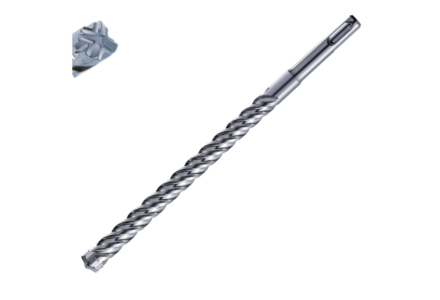 Hamerboor SDS-plus 4 snijder 7x165x100