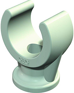 JSL zadelklem 19-22mm 50 stuks wit