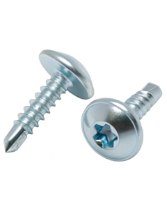 Zelfborende schroeven met flenskop torx 4,2x19 verzinkt 100 stuks