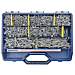 Assortiment spaanplaatschroeven RVS A4 in koffer 1503 delig