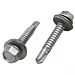 Zelfborende schroeven met EPDM ring RVS 4,8x50 - 500 stuks