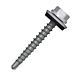 Zelfborende schroeven DIN 7504K met EPDM ring 4,8x60 blank 100 stuks
