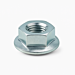Flensmoer DIN 6923 verzinkt M4 - 1000 stuks