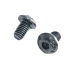Inbusbouten laagbolkop ISO 7380 6x10 zwart onbehandeld 500 stuks