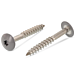 Schroeven voor Trespa® RVS A2 4,8x25 RAL 7037 stofgrijs 100 stuks