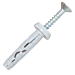 Slagpluggen met kraag 8x45 100 stuks