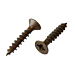 Spaanplaatschroeven bruin 3x16 100 stuks