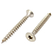 Spaanplaatschroeven RVS A2 torx 5x40 voldraad - 200 stuks