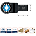 Multizaagblad Starlock hout/metaal 20 mm