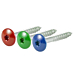 Schroeven voor Trespa® RVS A2 4,8x50 RAL 1036 parelmoergoud 100 stuks